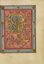 Dekorierte Initialseite